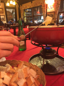 foundue de queijo.