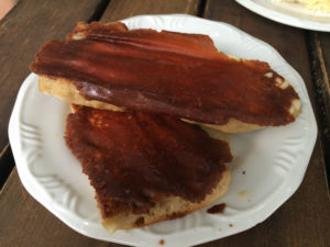 pão com requeijão na chapa