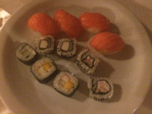 tema internacional - dia de sushi