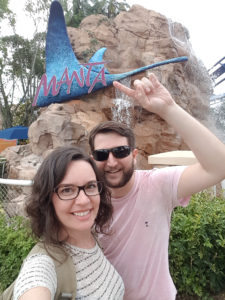 Montanha russa Manta no SeaWorld