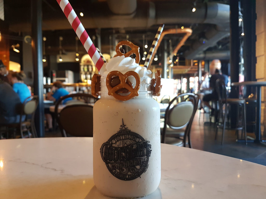 Milkshake na Fábrica de Chocolate