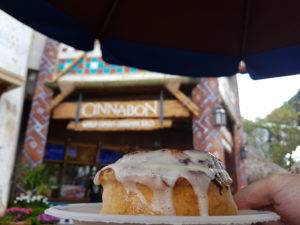 Doce Cinnabon Parque Orlando