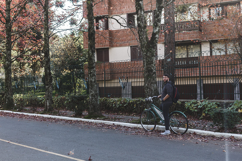 Passeio de bicicleta em Gramado