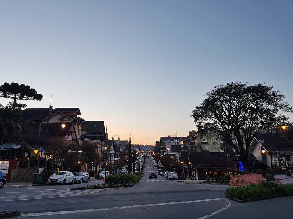 Pôr do Sol em Gramado