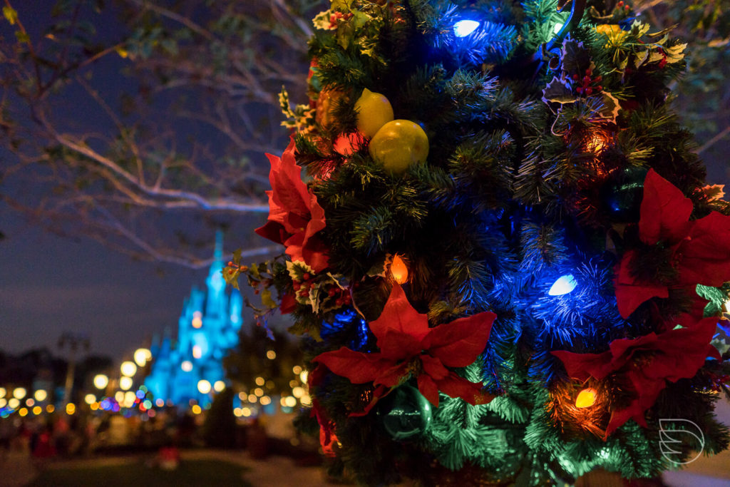 Decoração de Natal Magic Kingdom