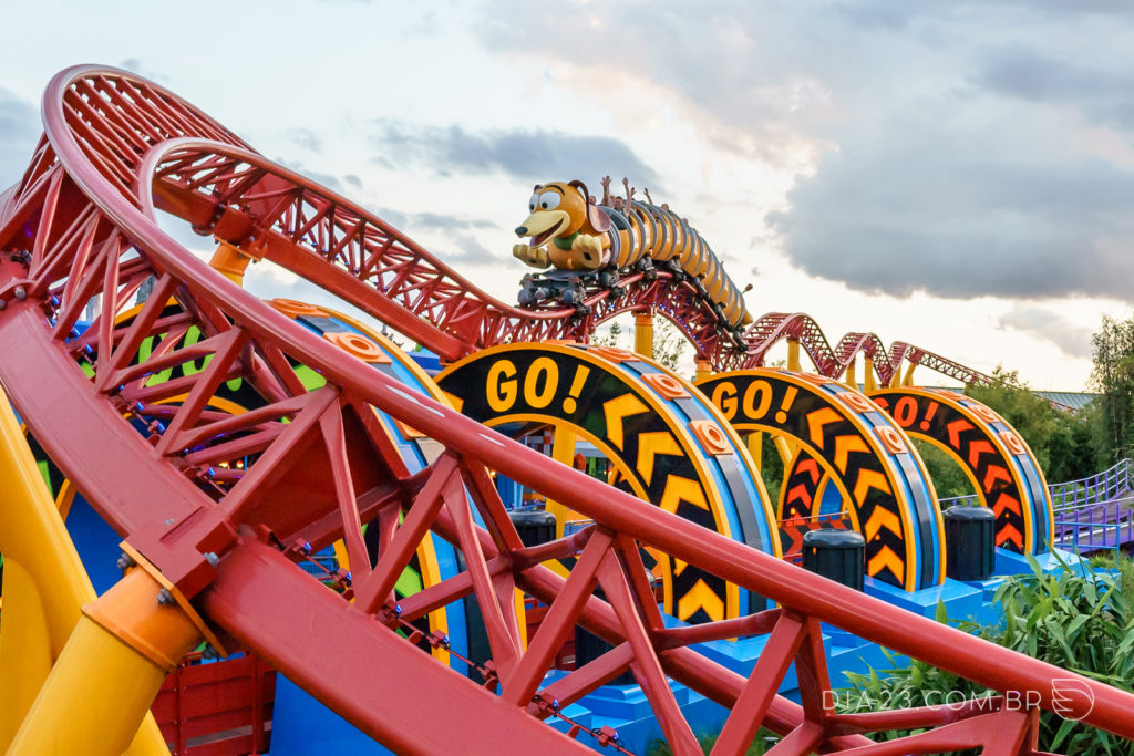 Slinky Dog Dash no Hollywood Studios