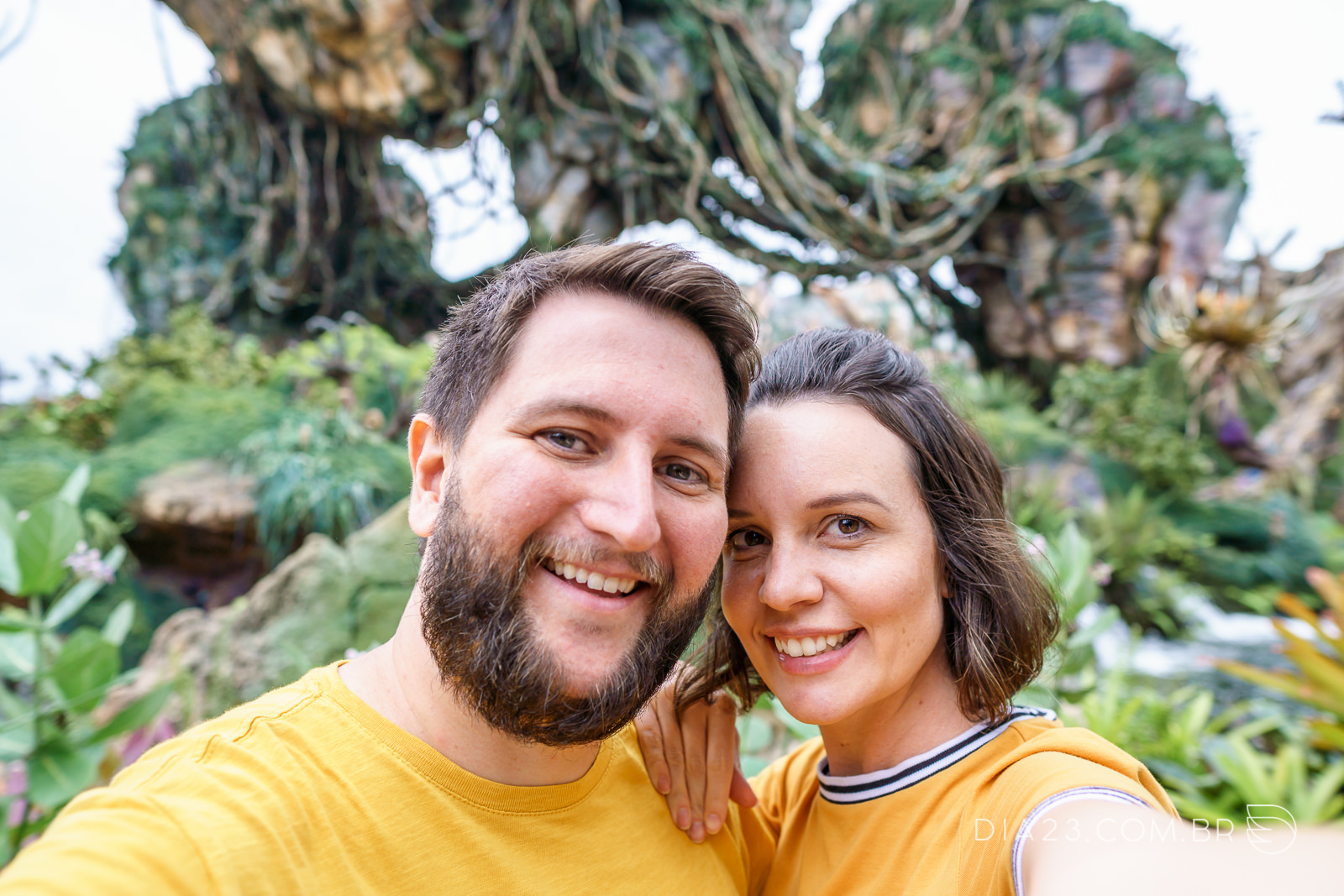 Selfie no Mundo de Avatar no Animal Kingdom