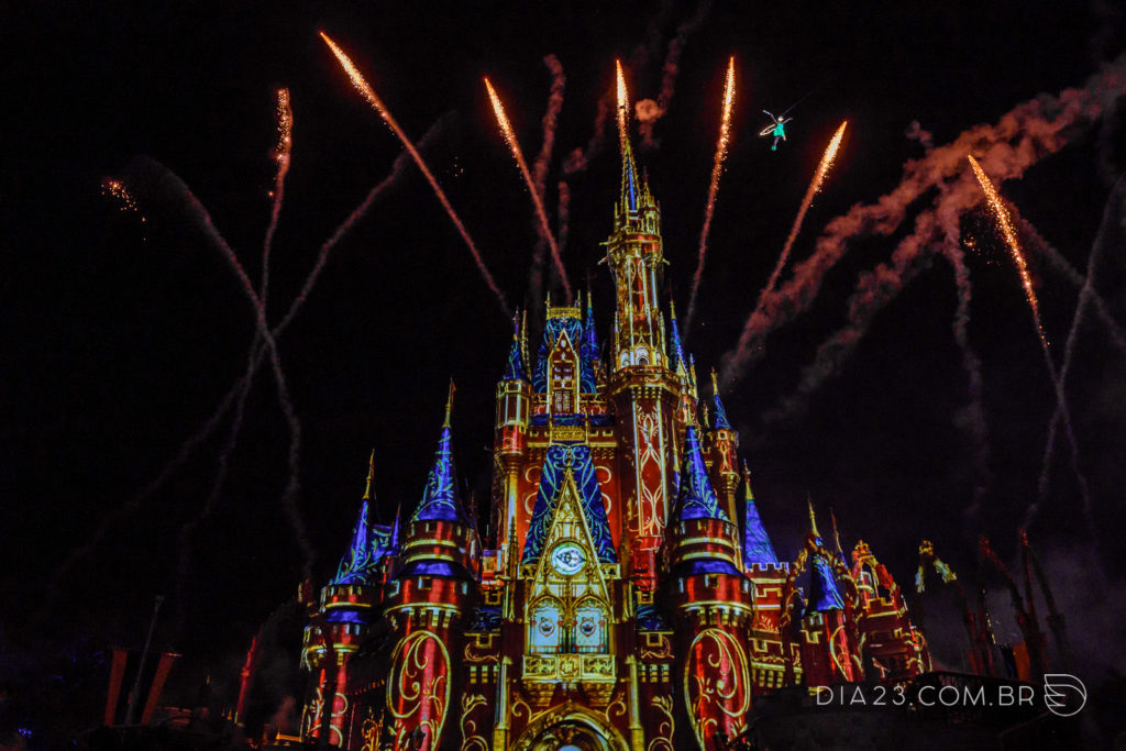 Happily Ever After Show Encerramento Magic Kingdom