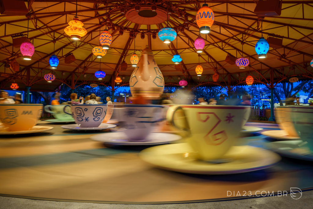 Mad Tea Party Atração Magic Kingdom