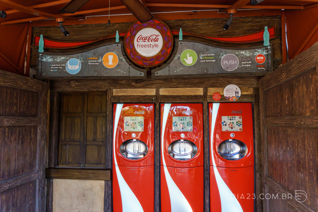 coca-cola refil universal studios islands of adventure