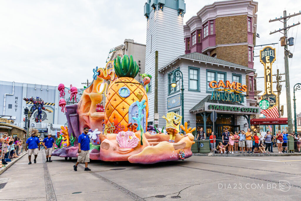 bob esponja universal superstar parade