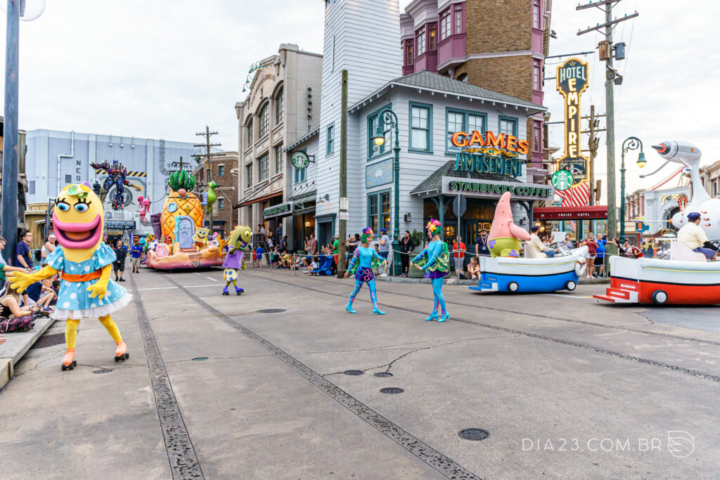 universal superstar parade bob esponja