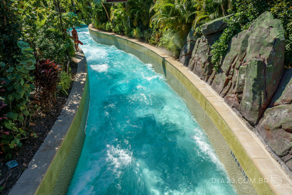 atração rio correnteza TeAwa volcano bay