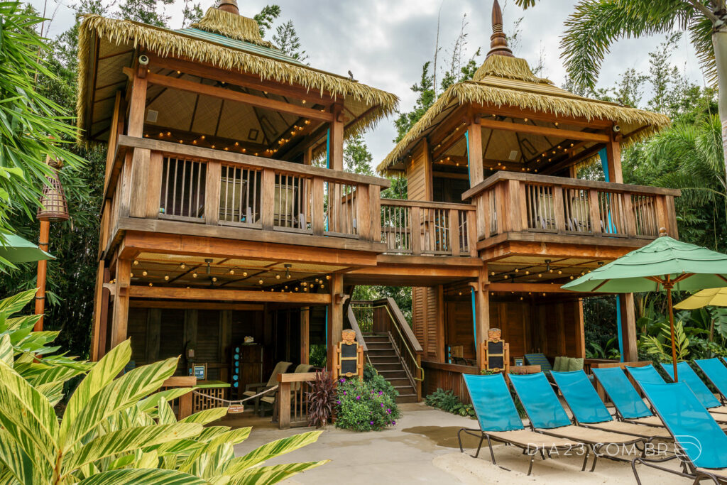 aluguel cabanas volcano bay